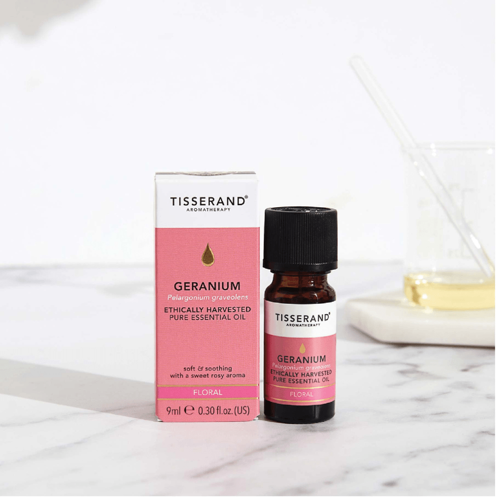 Geranium Ethically Harvested Pure Essential Oil 9ML - Tisserand Malaysia